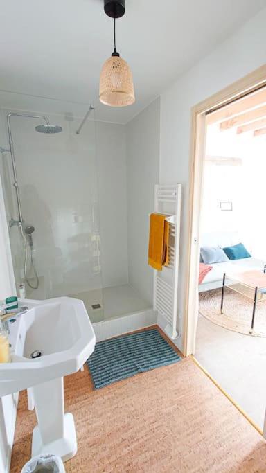 Longere Tinyhouse Avec Son Jardin-Foret Saint-Just  Esterno foto